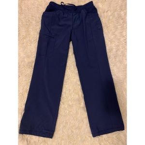 Navy Blue Yoga Scrub Bottom